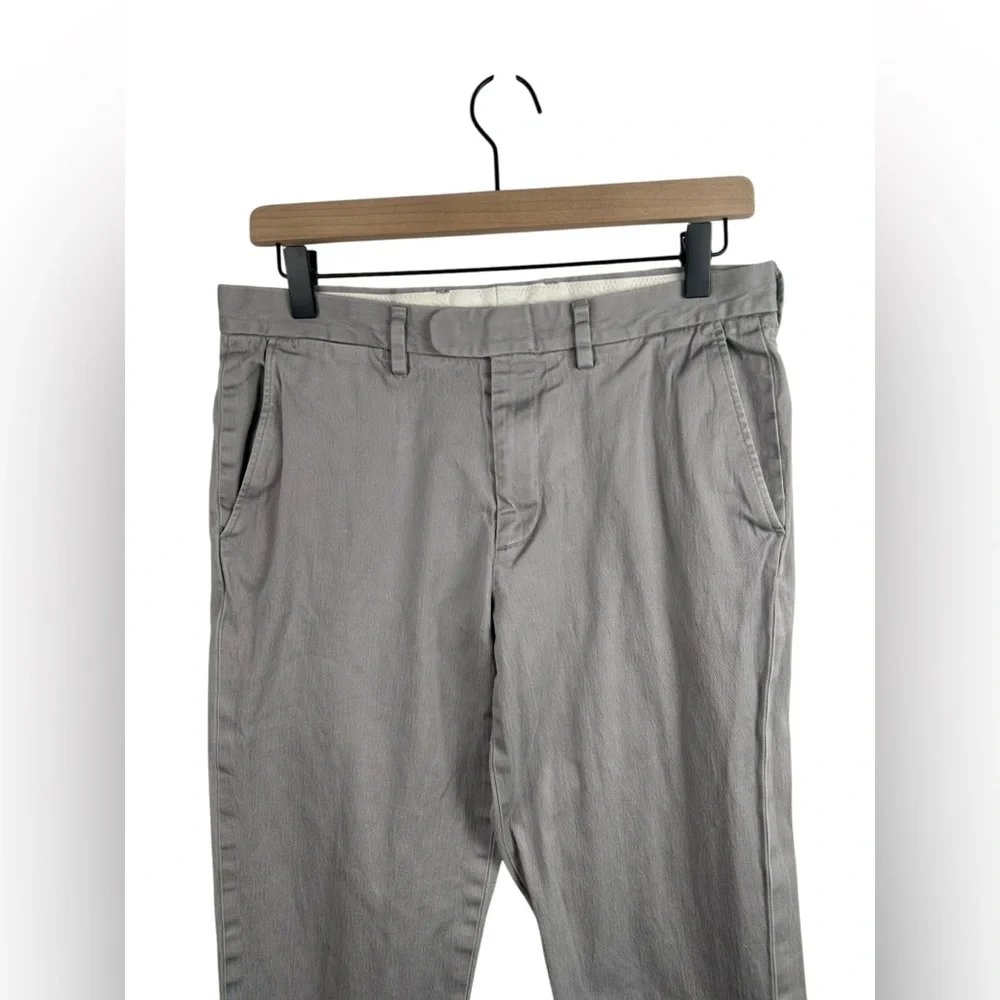 J.Crew Bowery Slim Stretch Chino‎ Pants Gray Men’s 30x32 Cotton Elastane